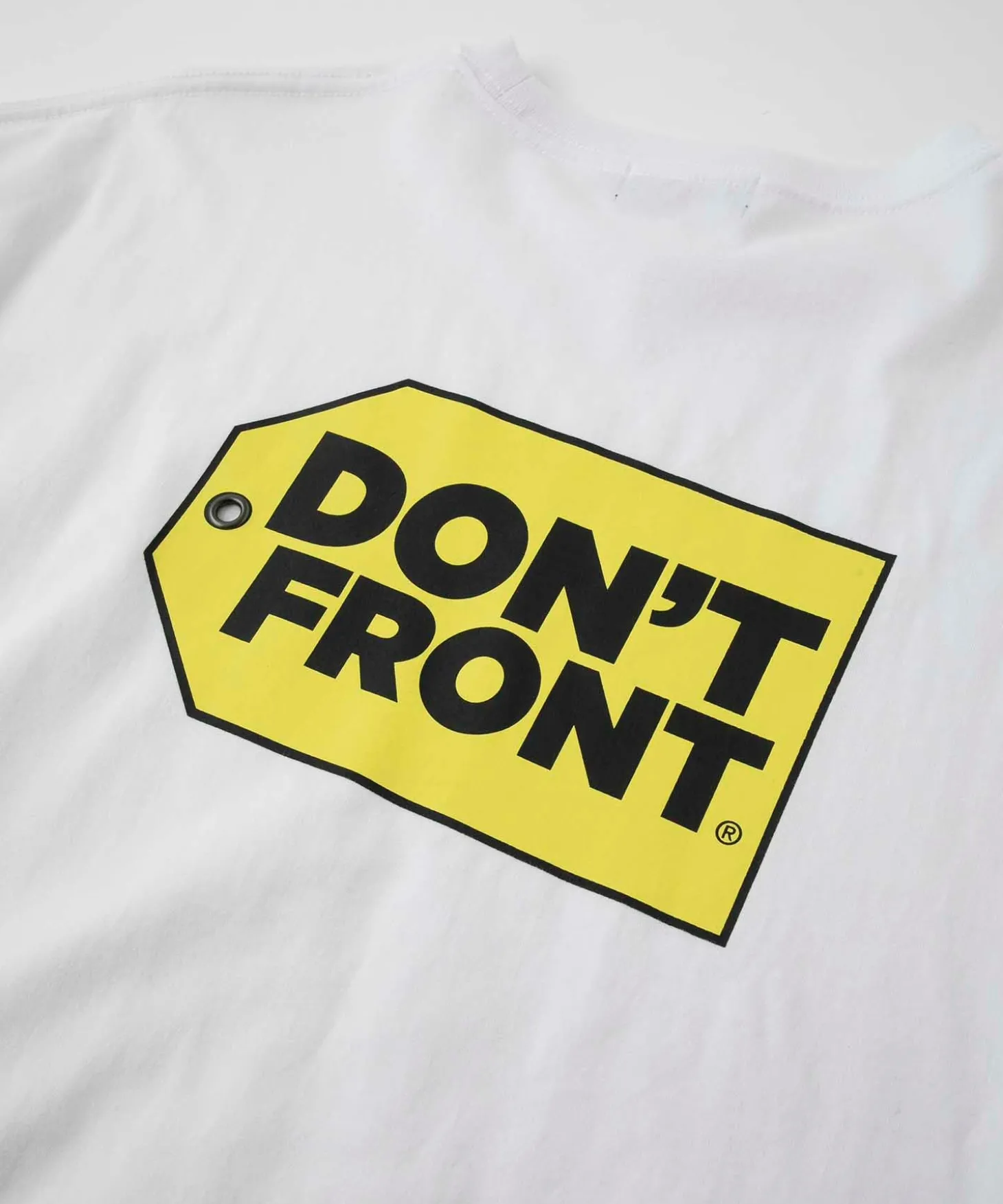 S/S TEE DONTFRONT LOGO