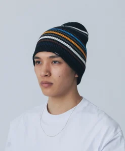 STRIPED SUMMER BEANIE