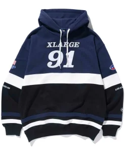 TEAM PANELED HOODED SWEAT
