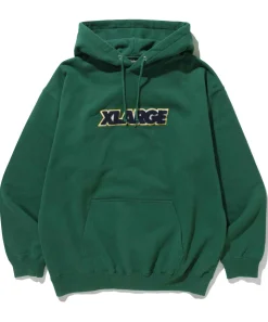 TWO TONE STANDARD LOGO PULLOVER HOODED SWEAT