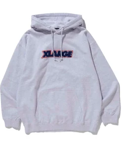TWO TONE STANDARD LOGO PULLOVER HOODED SWEAT