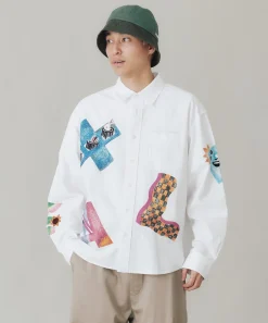 VARIOUS LETTER L/S SHIRT