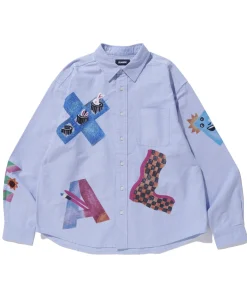 VARIOUS LETTER L/S SHIRT