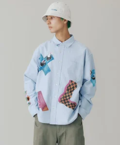 VARIOUS LETTER L/S SHIRT
