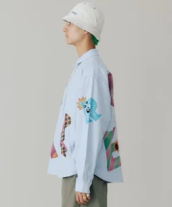 VARIOUS LETTER L/S SHIRT