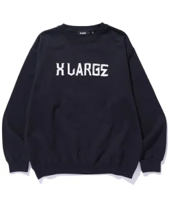 XLARGE x MR.CARTOON CREWNECK SWEAT SHIRT