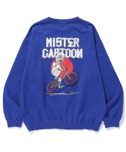 XLARGE x MR.CARTOON CREWNECK SWEAT SHIRT