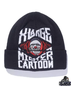 XLARGE x MR.CARTOON CUFF BEANIE