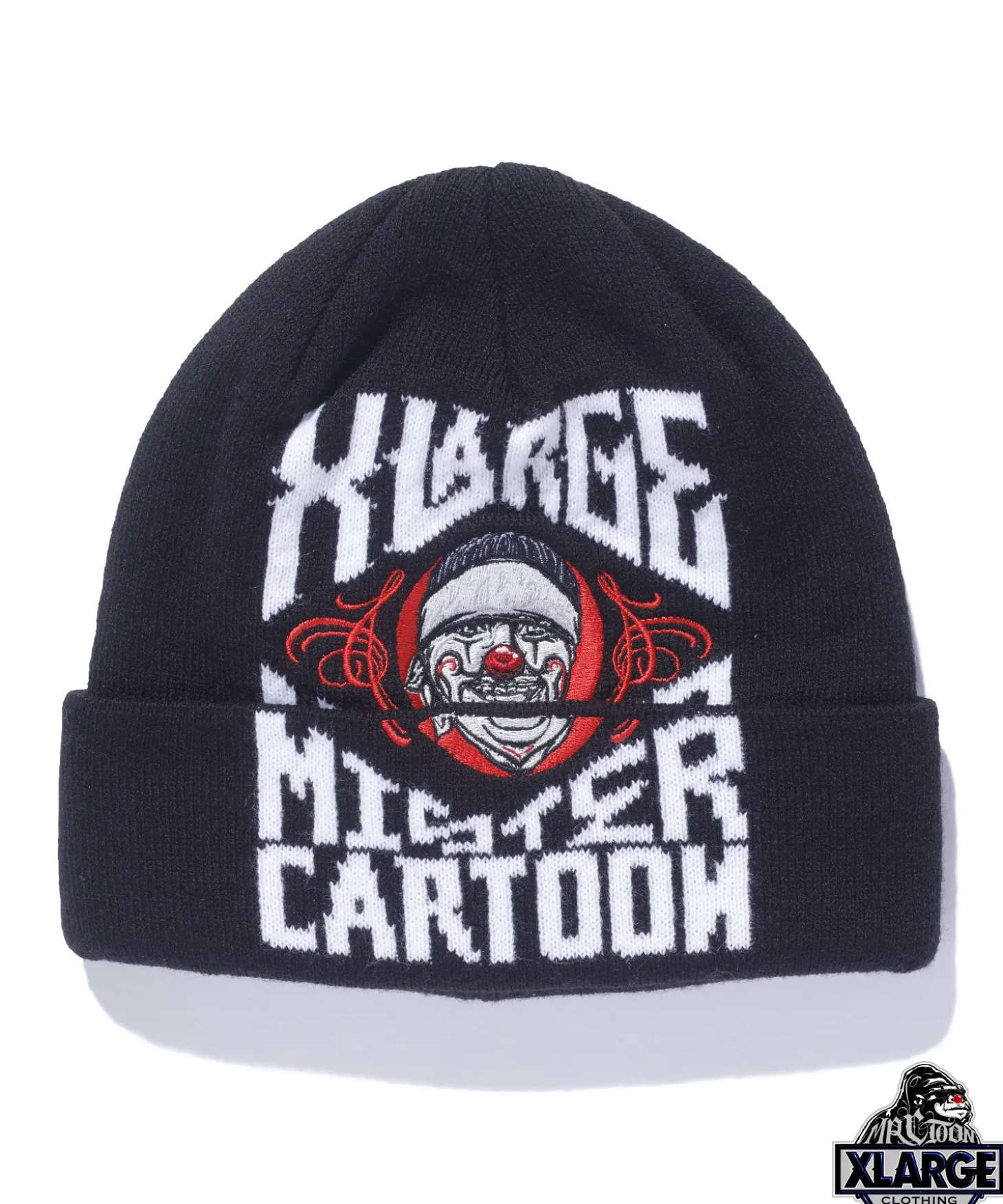 XLARGE x MR.CARTOON CUFF BEANIE