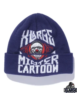 XLARGE x MR.CARTOON CUFF BEANIE