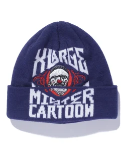 XLARGE x MR.CARTOON CUFF BEANIE