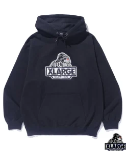 XLARGE x MR.CARTOON PULLOVER HOODED SWEAT SHIRT