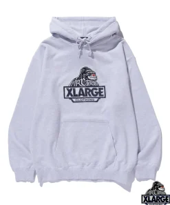 XLARGE x MR.CARTOON PULLOVER HOODED SWEAT SHIRT