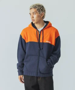ZIP UP HOODED KNIT